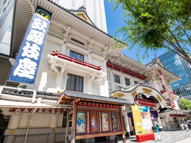 日本が誇る歌舞伎の聖地「歌舞伎座」で本物の舞台を