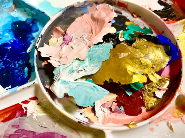 アクリルフルイドアート｜恵比寿で感性を刺激。手ぶらで旬のアート体験！