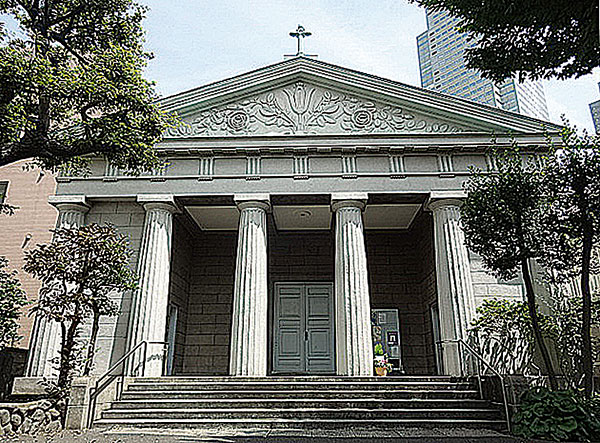 異国情緒残る歴史建築「築地教会聖堂」