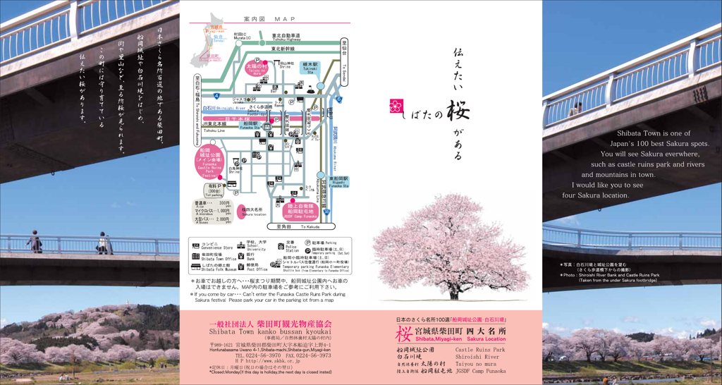 宮城県柴田町　桜四大名所