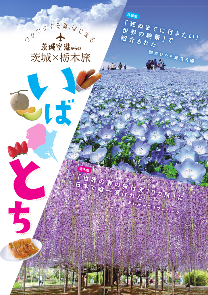 茨城空港からの茨城✖栃木旅　いばとち
